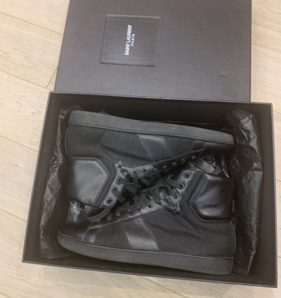 Saint Laurent Sl 06 Black Sneakers Hedi Era