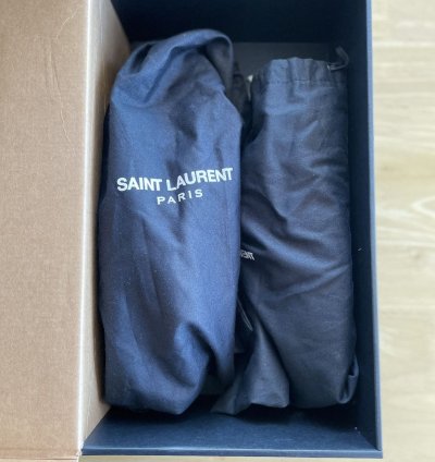 Saint Laurent Sl 06 Black Suede Sneakers