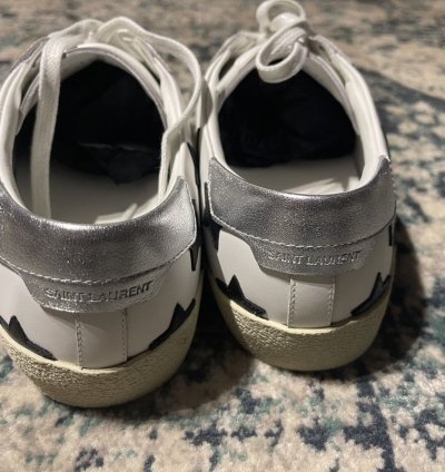 Saint Laurent Sl 06 Low Top Stars Sneaker