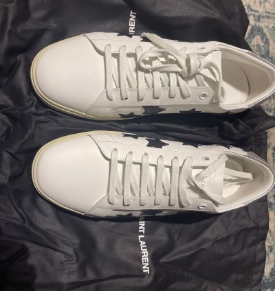 Saint Laurent Sl 06 Low Top Stars Sneaker