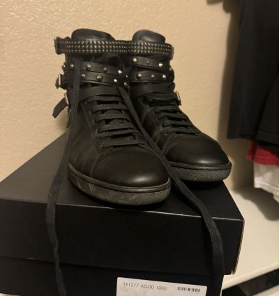 Saint Laurent Sl 16h Studded Hightops