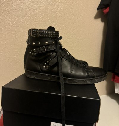Saint Laurent Sl 16h Studded Hightops