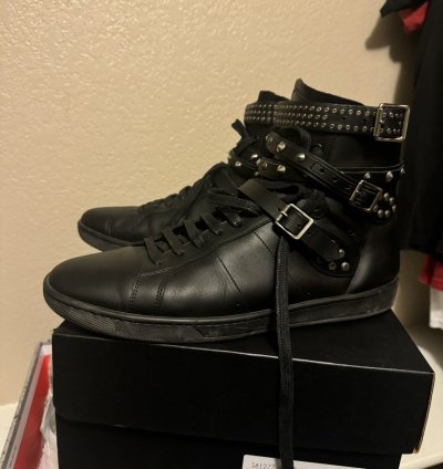Saint Laurent Sl 16h Studded Hightops