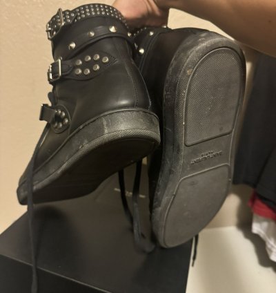 Saint Laurent Sl 16h Studded Hightops