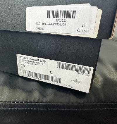 Saint Laurent Sl 61 Leather Low Top Sneakers White Green