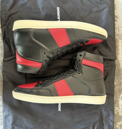 Saint Laurent Sl-10h High Sneaker Sz 43