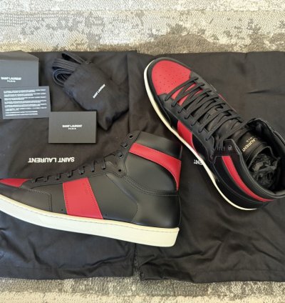 Saint Laurent Sl-10h High Sneaker Sz 43