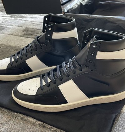 Saint Laurent Sl-10h High Sneaker Sz 43