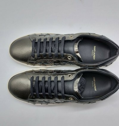Saint Laurent Sl06 20 Court Classic Star Sneakers