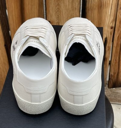 Saint Laurent Sl06 Court Canvas Signature Sneaker