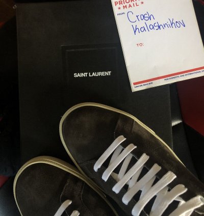 Saint Laurent Sl06 Low Sneakers