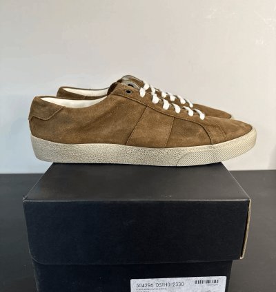 Saint Laurent Sl06 Low Top Sneakers Eu 43 Rrp 690