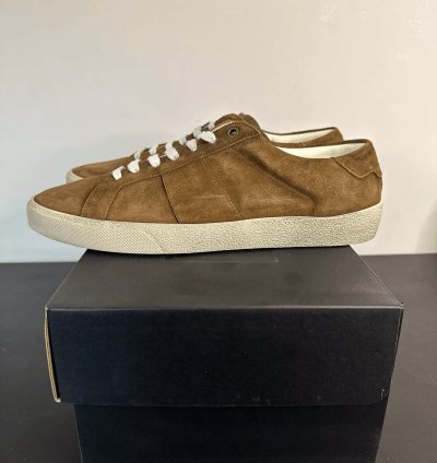 Saint Laurent Sl06 Low Top Sneakers Eu 43 Rrp 690