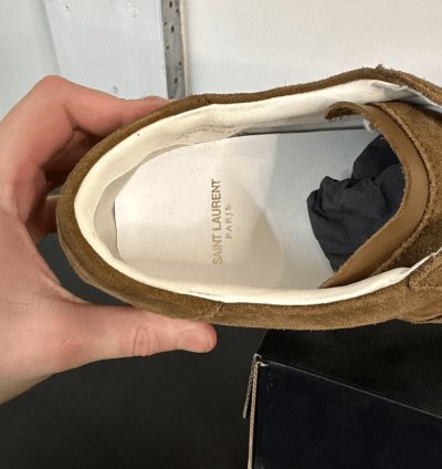 Saint Laurent Sl06 Low Top Sneakers Eu 43 Rrp 690