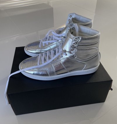 Saint Laurent Sl10h Mirror Hightops