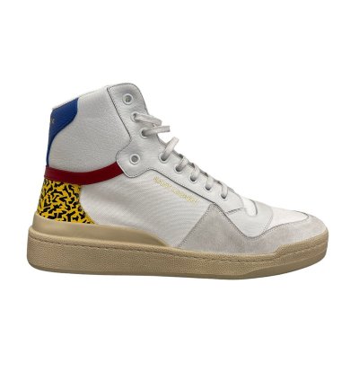 Saint Laurent Sl24 Mid Top Sneakers