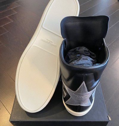 Saint Laurent Sneakers Sl 36h Classic Hi-top Black Leather