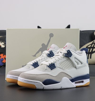 Nike Sb X Nike Air Jordan 4 Navy Dr5415-100
