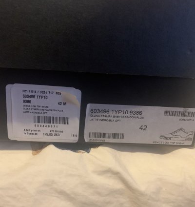 Saint Laurent Venice Babycat Print Leopard Sz 9