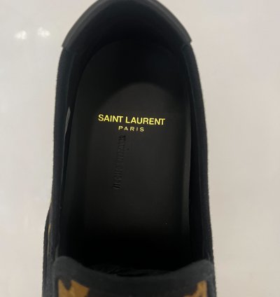 Saint Laurent Venice Leopard Slip On
