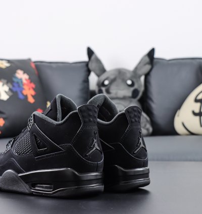 Nike Air Jordan 4 Black Cat Cu1110-010