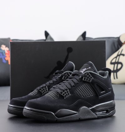 Nike Air Jordan 4 Black Cat Cu1110-010