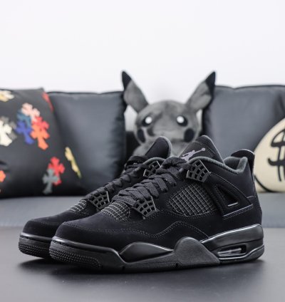 Nike Air Jordan 4 Black Cat Cu1110-010