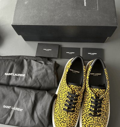 Saint Laurent Venice Low Tops Size 42 1 2 Retail 695