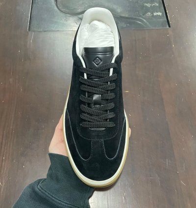 Loro Piana Tennis Walk Sneaker black Suede