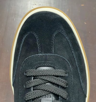 Loro Piana Tennis Walk Sneaker black Suede