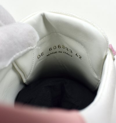Saint Laurent White Canvas Andy Low Top Sneakers
