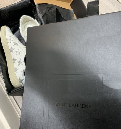 Saint Laurent Wraith Stars Low Top