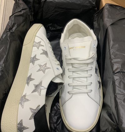 Saint Laurent Wraith Stars Low Top