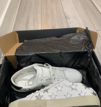 Saint Laurent Wraith Stars Low Top