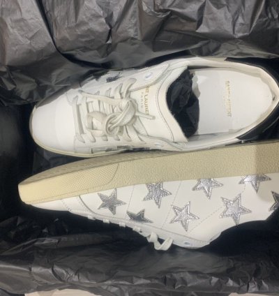 Saint Laurent Wraith Stars Low Top