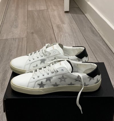 Saint Laurent Wraith Stars Low Top