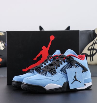Nike Air Jordan 4 Travis Scott Cactus Jack 308497-406