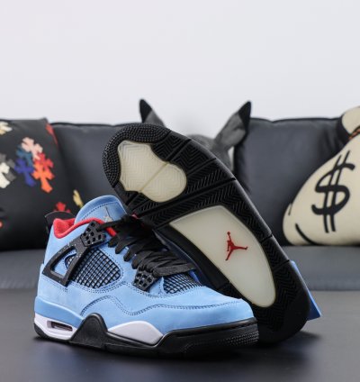 Nike Air Jordan 4 Travis Scott Cactus Jack 308497-406