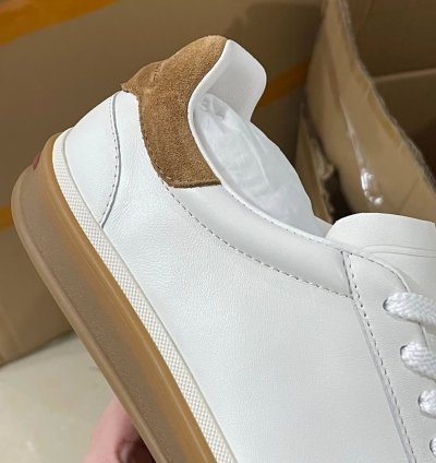 Loro Piana Tennis Walk Sneaker white