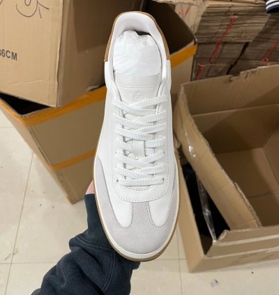 Loro Piana Tennis Walk Sneaker white