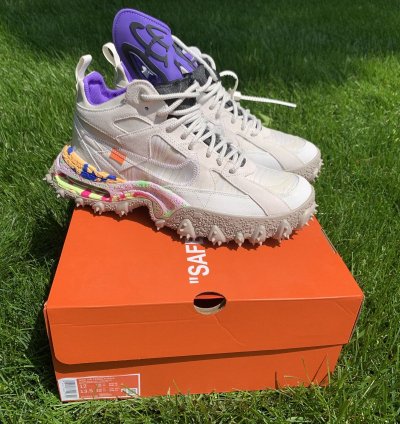 Size 12 - Nike Off White Terra Forma Summit White