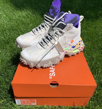 Size 12 - Nike Off White Terra Forma Summit White