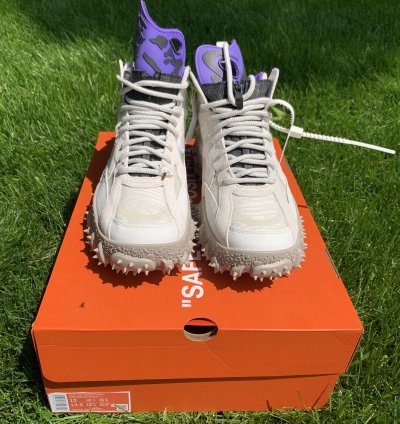 Size 12 - Nike Off White Terra Forma Summit White