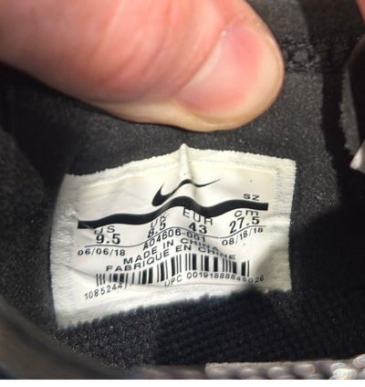 Size 9 5 - Nike Air Force 1 Low Off-white Black White