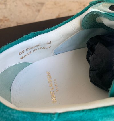 Sl 06 Low Top Sneakers In Green