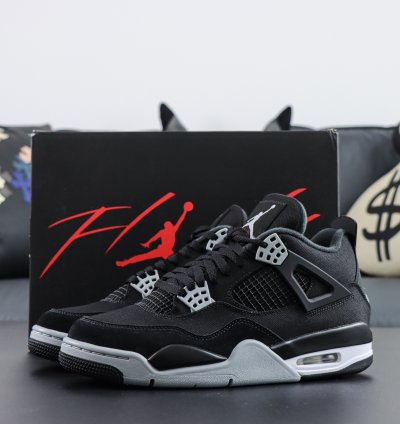 Nike Air Jordan 4 Retro Se Black Canvas Dh7138-006