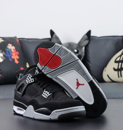 Nike Air Jordan 4 Retro Se Black Canvas Dh7138-006