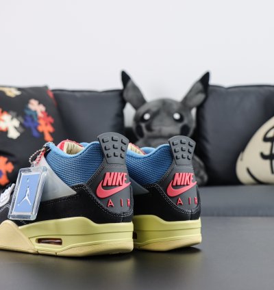Union X Nike Air Jordan 4 Retro off Noir Dc9533-001