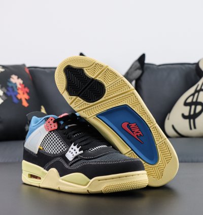 Union X Nike Air Jordan 4 Retro off Noir Dc9533-001