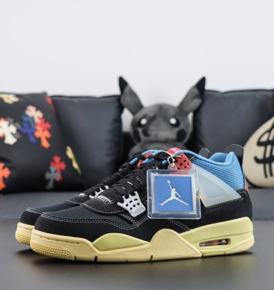 Union X Nike Air Jordan 4 Retro off Noir Dc9533-001